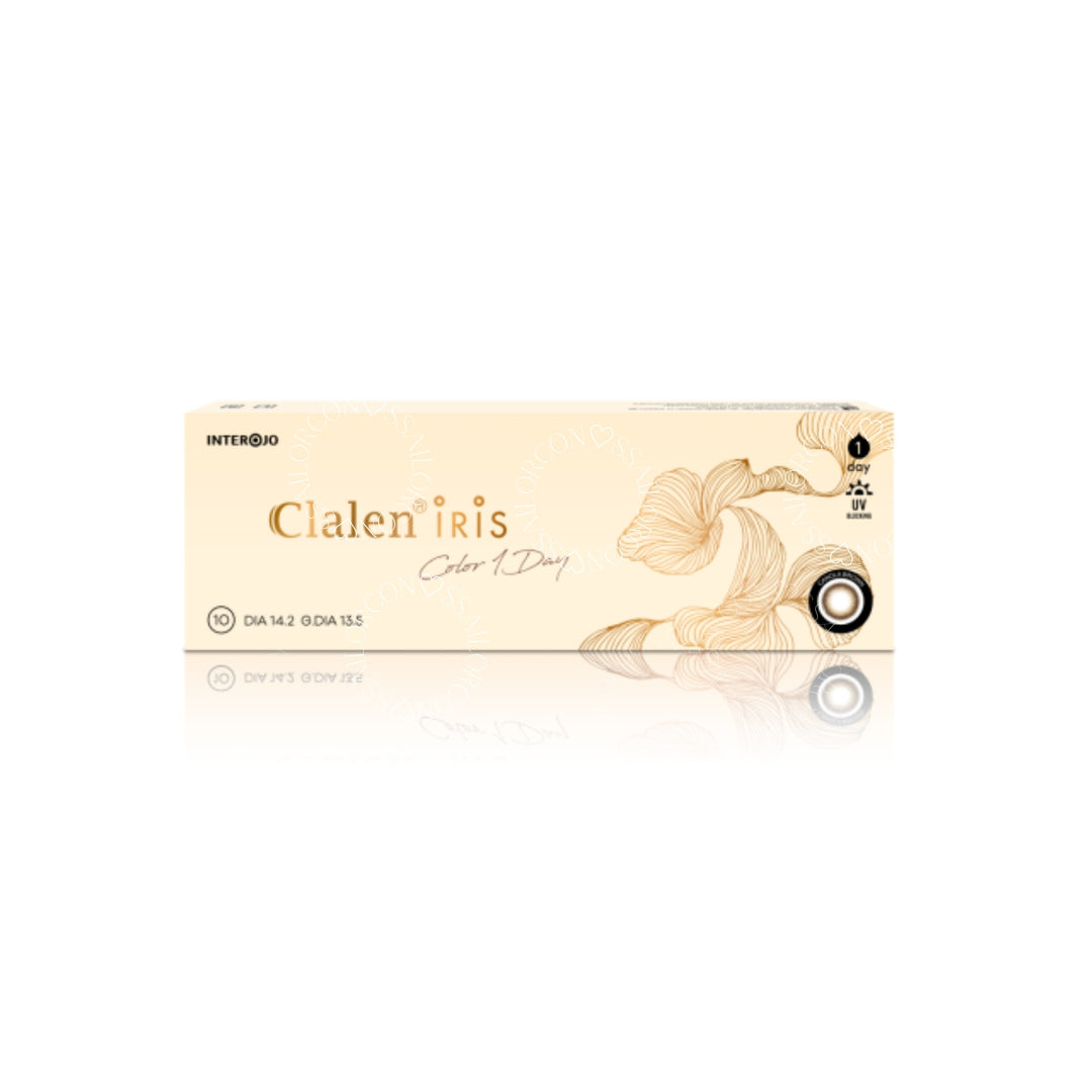 CLALEN彩色CON|Clalen Iris 1 Day Canola Brown 日拋隱形眼鏡|每盒10片♡♡|日拋one day