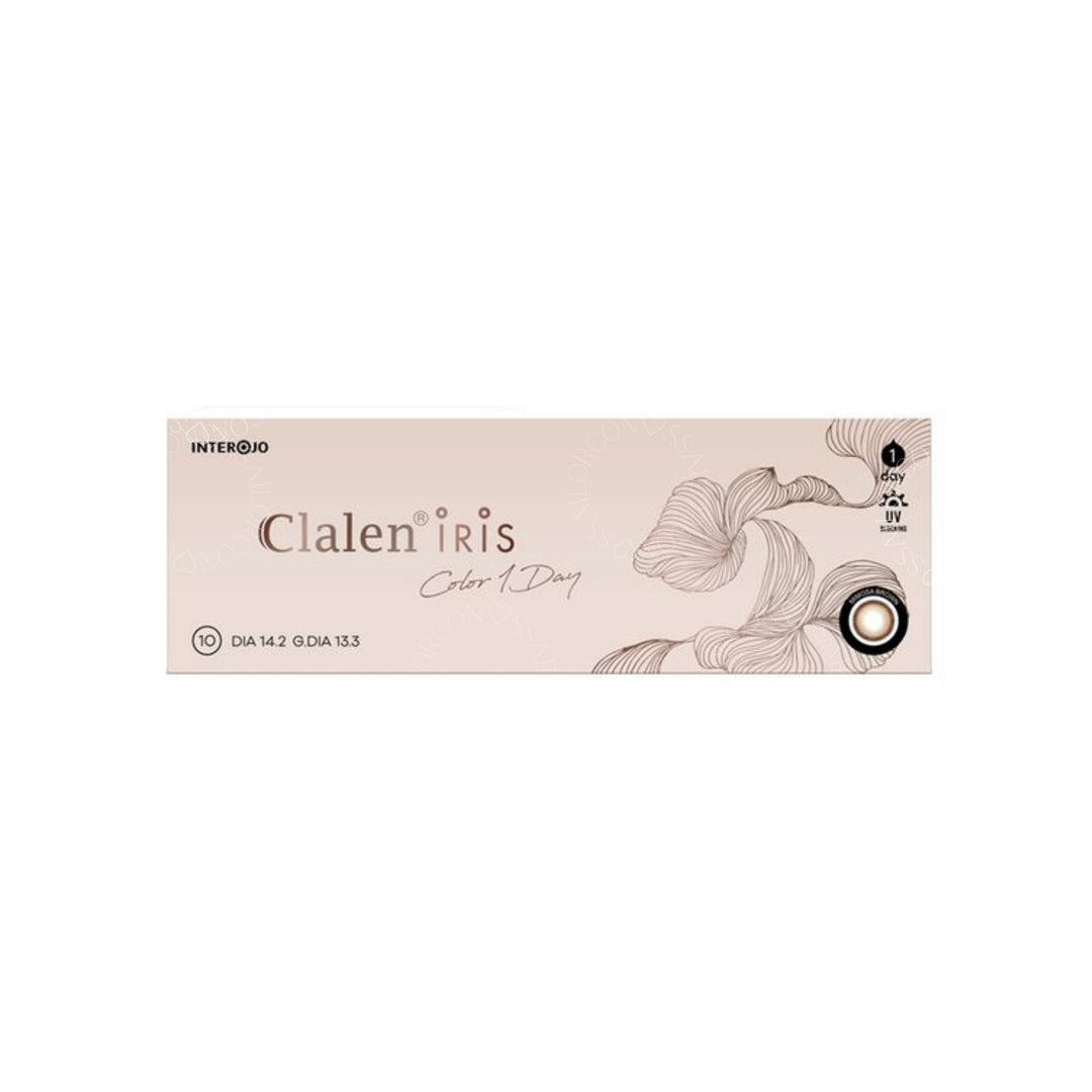 CLALEN彩色CON|Clalen Iris 1 Day Mimosa Brown 日拋隱形眼鏡|每盒10片♡♡|日拋one day