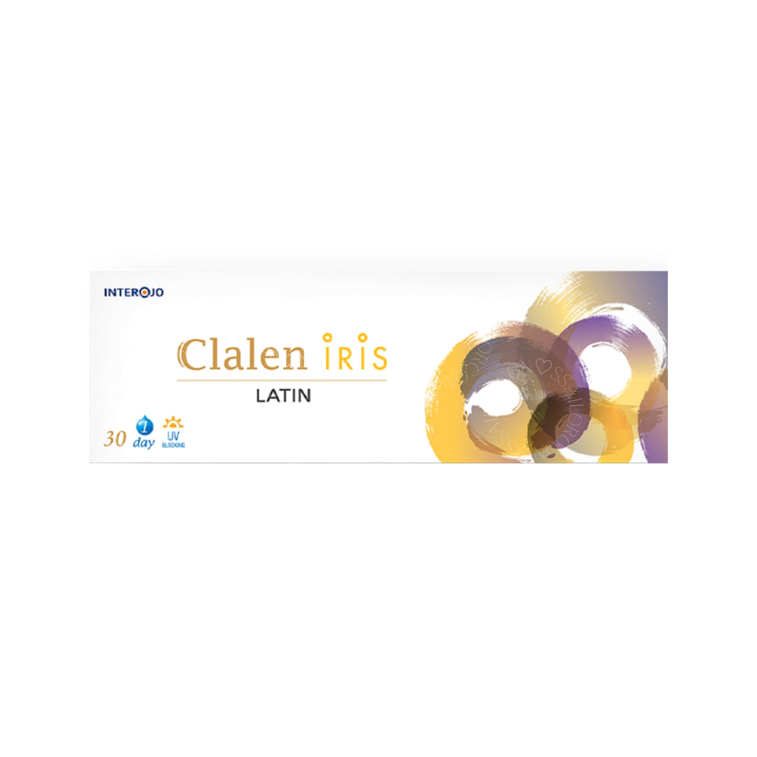 CLALEN彩色CON|CLALEN 1 Day Latin Brown 琥珀啡 日拋隱形眼鏡|每盒30片/40片 ♡♡|日拋one day