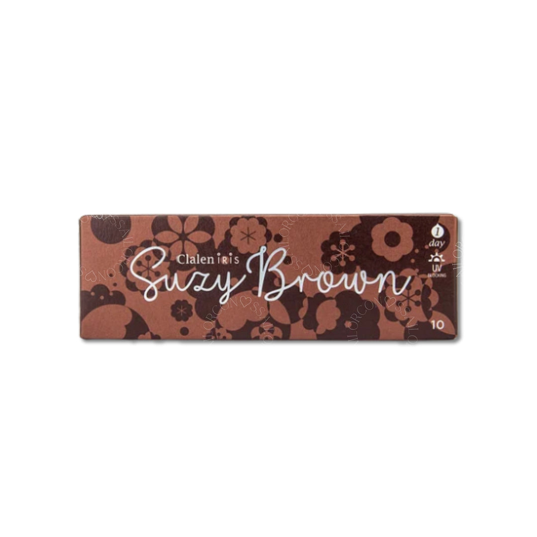CLALEN彩色CON|CLALEN 1 Day Suzy Brown 秀智啡 日拋隱形眼鏡|每盒30片♡♡|日拋one day