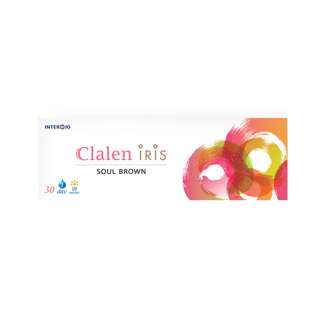 CLALEN彩色CON|CLALEN 1 Day Soul Brown 深栗棕 日拋隱形眼鏡|每盒30片/40片 ♡♡|日拋one day