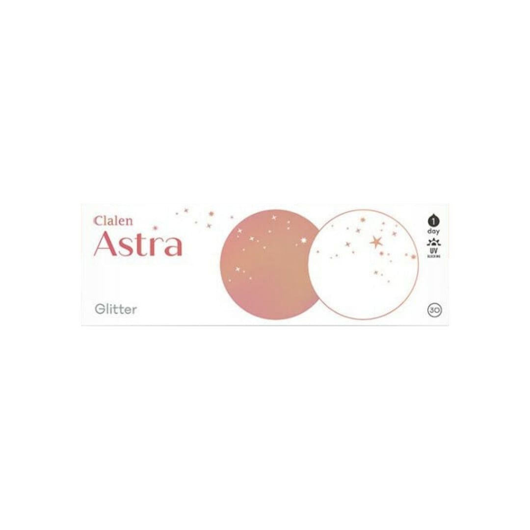 CLALEN彩色CON|Clalen 1 Day Astra Glitter 日拋隱形眼鏡|每盒30片♡♡|日拋one day