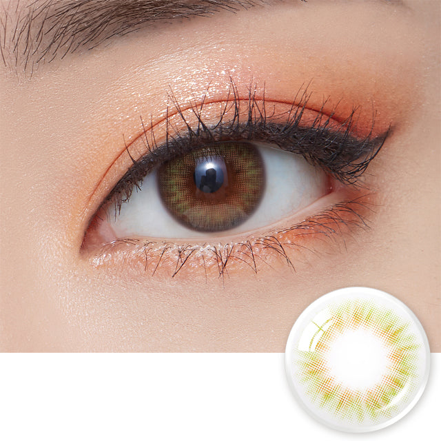 Olens Spanish Real Olive 1 Month|每盒2片♡♡|月拋one month