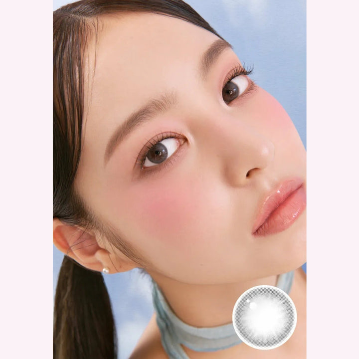 CHUU LENS Cloud Pudding 1 Day Gray｜每盒10片｜日拋 DAYCON