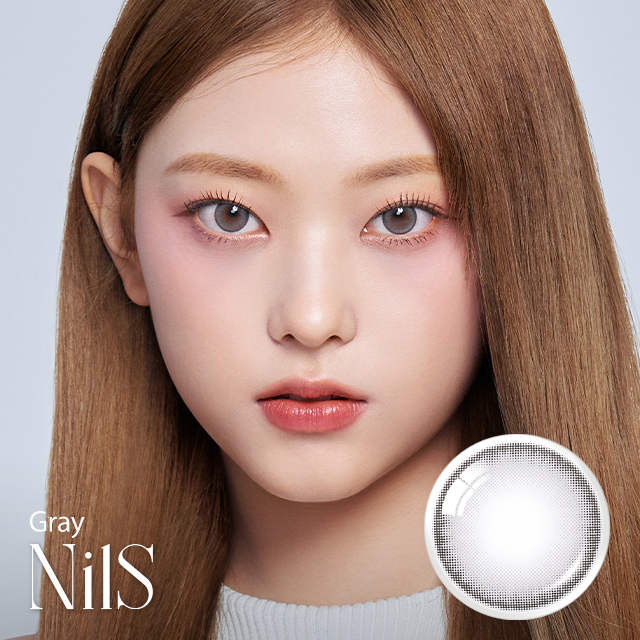 OLENS彩色CON｜Olens Nils Gray 1 Day 日拋隱形眼鏡｜每盒20片♡♡｜日拋one day