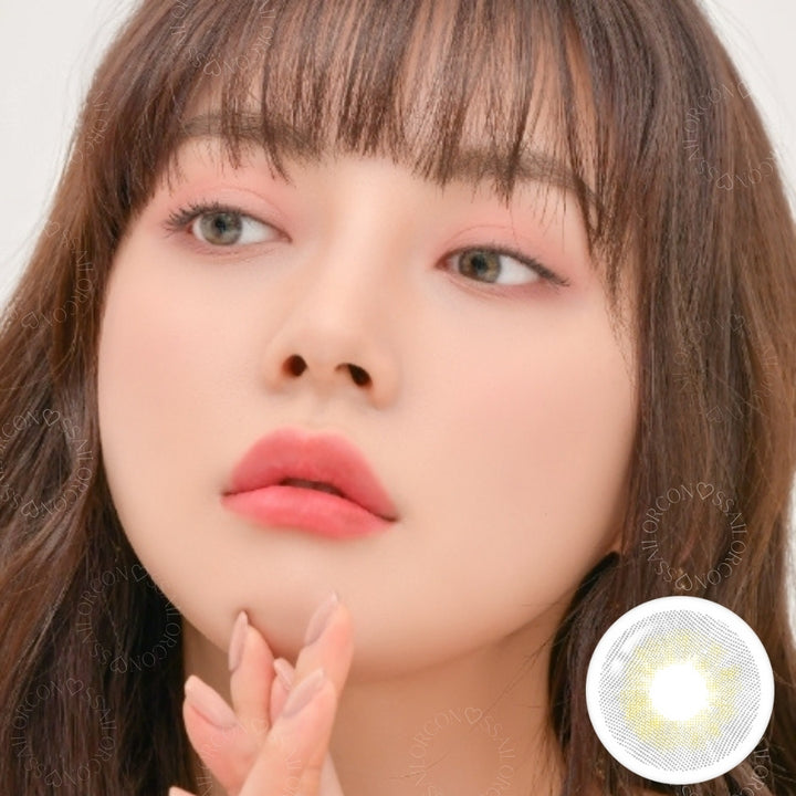 LensTown彩色CON｜LensTown Romantea Venice Gray 月拋隱形眼鏡｜每盒2片♡♡｜月拋one month