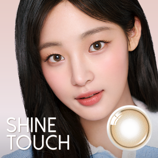 OLENS彩色CON｜Olens Shine Touch Milky Brown 1 Month 月拋隱形眼鏡｜每盒2片♡♡｜月拋one month