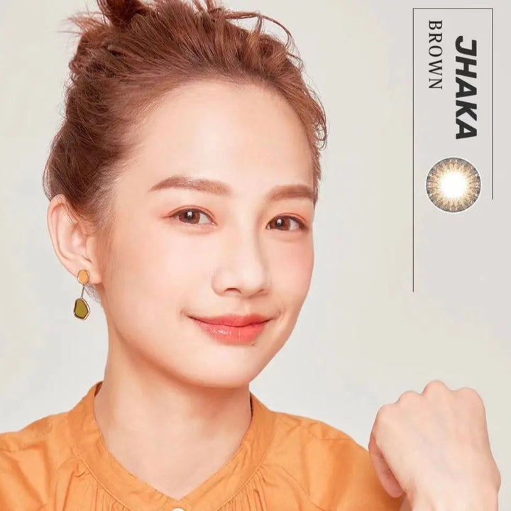 Pegavision JHAKA 1Day Brown 恬漾金棕 ｜每盒10片｜日拋 DAYCON