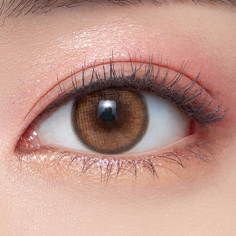 OLENS彩色CON｜Olens Vivi Ring Brown 1 Month 月拋隱形眼鏡｜每盒2片♡♡｜月拋one month