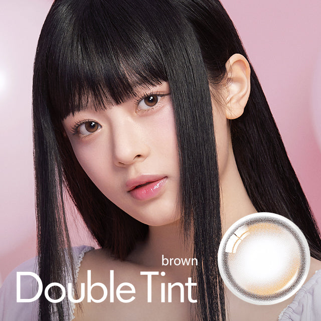 OLENS彩色CON｜Olens Double Tint Brown 1 Month 月拋隱形眼鏡｜每盒2片♡♡｜月拋one month