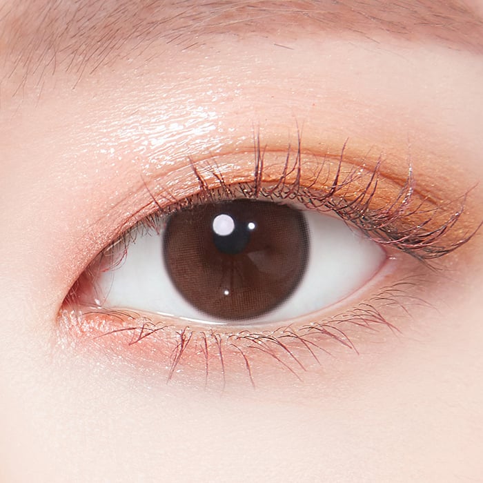 LensTown彩色CON｜LensTown Romantea Mood Satin Brown 日拋隱形眼鏡｜每盒10片♡♡｜日拋one day