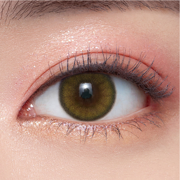 OLENS彩色CON｜Olens Vivi Ring Olive 1 Day 日拋隱形眼鏡｜每盒10片♡♡｜日拋one day