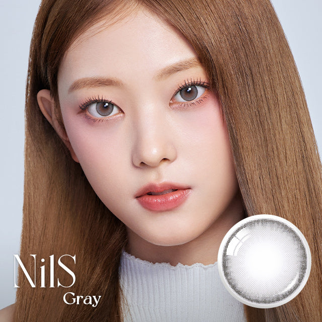 OLENS彩色CON｜Olens Nils Gray 1 Month 月拋隱形眼鏡｜每盒2片♡♡｜月拋one month