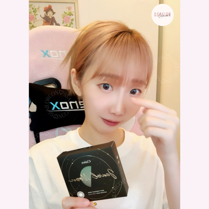 用家推介♡ Clalen Jewel Moon 1 Day Sapphire Moon 星月藍 日拋｜每盒10片♡♡