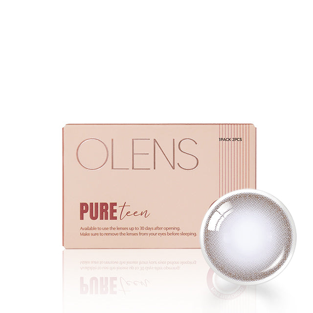 OLENS彩色CON｜Olens Pure Teen Choco 1 Month 月拋隱形眼鏡｜每盒2片♡♡｜月拋one month