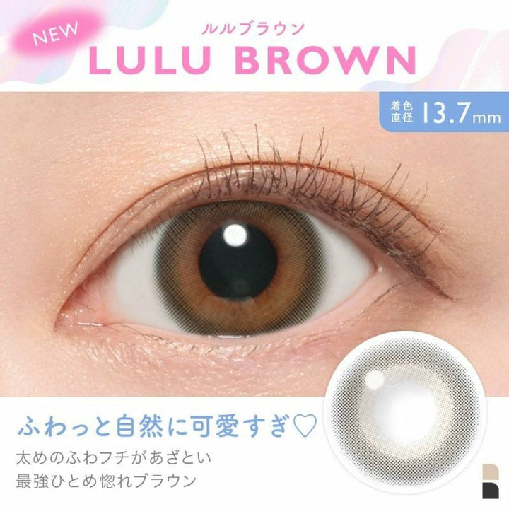 Candy Magic 1day｜Lulu Brown｜每盒10片♡♡｜日拋DAYCON
