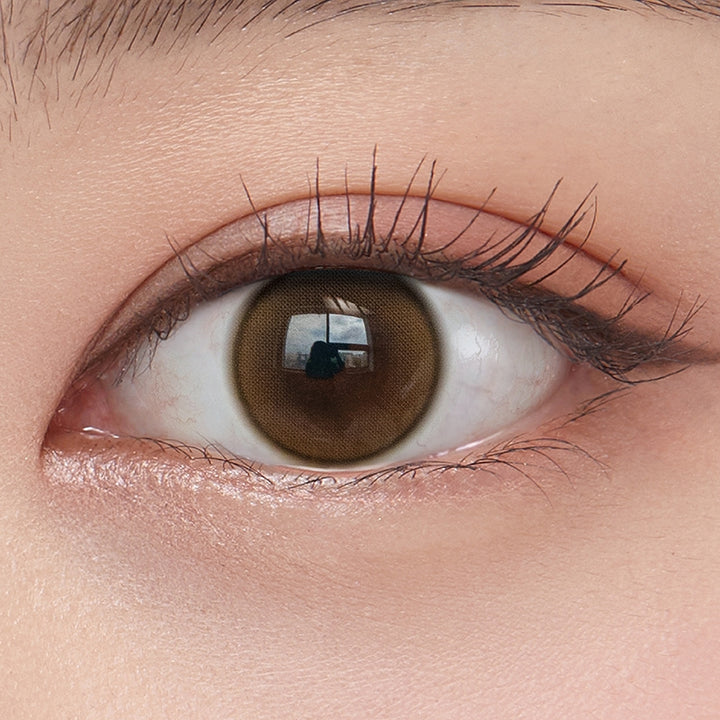 OLENS彩色CON｜Olens Shine Touch Milky Brown 1 Day 日拋隱形眼鏡｜每盒20片♡♡｜日拋one day