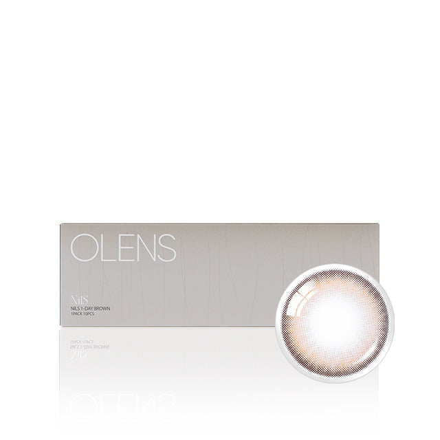 OLENS彩色CON｜Olens Nils Brown 1 Day 日拋隱形眼鏡｜每盒20片♡♡｜日拋one day