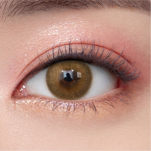OLENS彩色CON｜Olens French Shine Hazel 1 Month 月拋隱形眼鏡｜每盒2片♡♡｜月拋one month