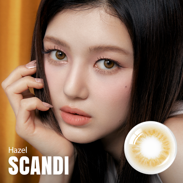 OLENS彩色CON｜Olens Scandi Hazel 1 Day 日拋隱形眼鏡｜每盒20片♡♡｜日拋one day
