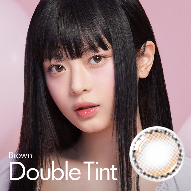 OLENS彩色CON｜Olens Double Tint Brown 1 Day 日拋隱形眼鏡｜每盒20片♡♡｜日拋one day
