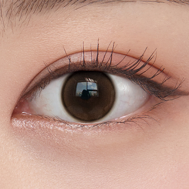 OLENS彩色CON｜Olens Shine Touch Milky Choco 1 Month 月拋隱形眼鏡｜每盒2片♡♡｜月拋one month