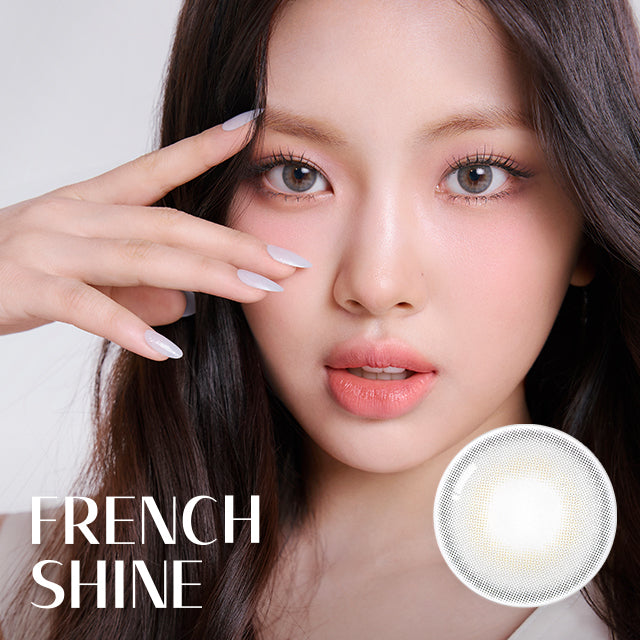 OLENS彩色CON｜Olens French Shine Gray 1 Day 日拋隱形眼鏡｜每盒10片♡♡｜日拋one day