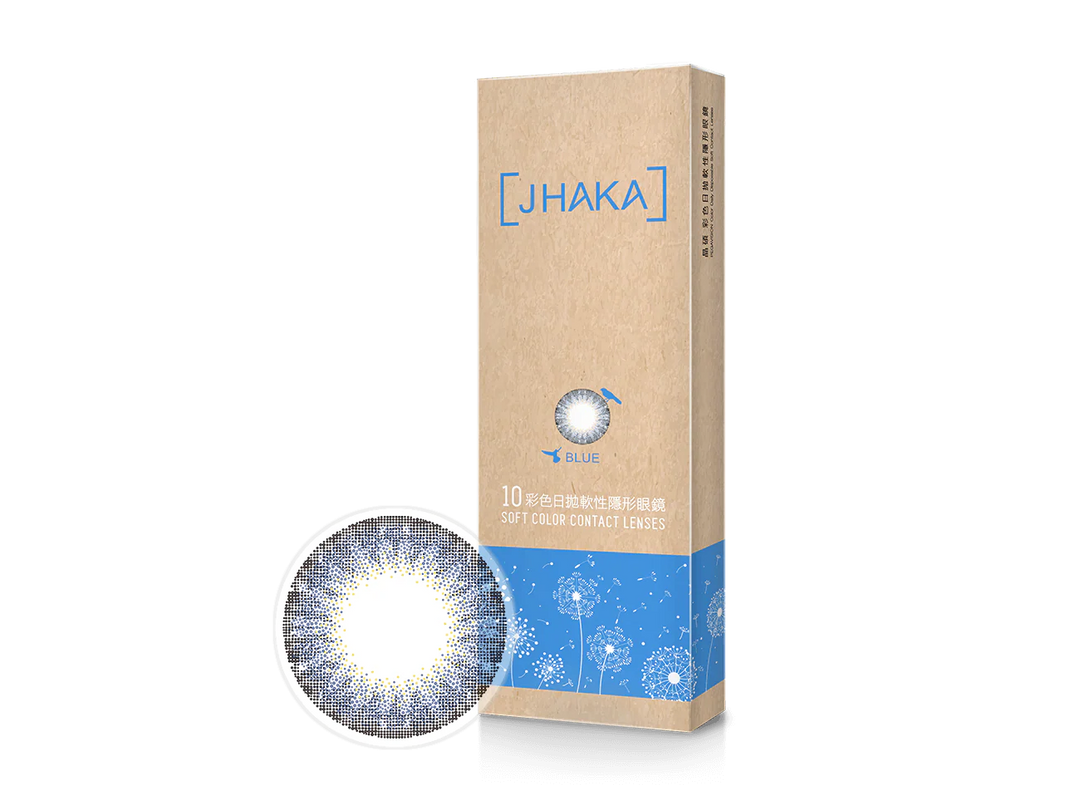 Pegavision JHAKA 1Day BLUE 愜意藍灰｜每盒10片｜日拋 DAYCON