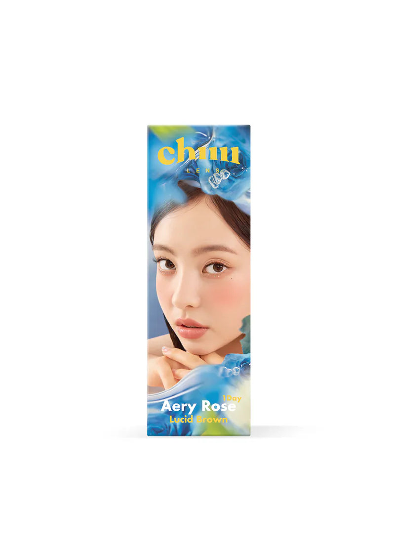 CHUU LENS Aery Rose 1 Day Lucid Brown｜每盒10片｜日拋 DAYCON