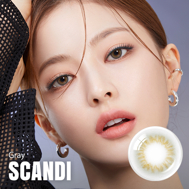 OLENS彩色CON｜Olens Scandi Gray 1 Day 日拋隱形眼鏡｜每盒20片♡♡｜日拋one day