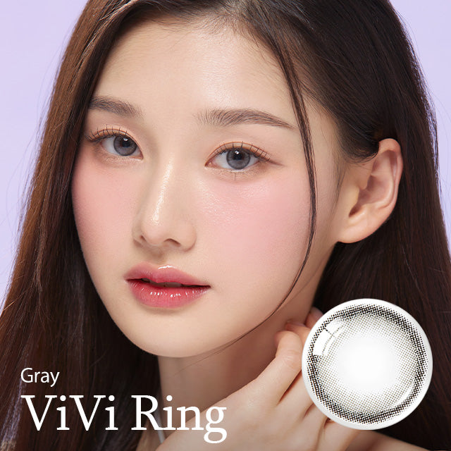 OLENS彩色CON｜Olens Vivi Ring Gray 1 Day 日拋隱形眼鏡｜每盒20片♡♡｜日拋one day