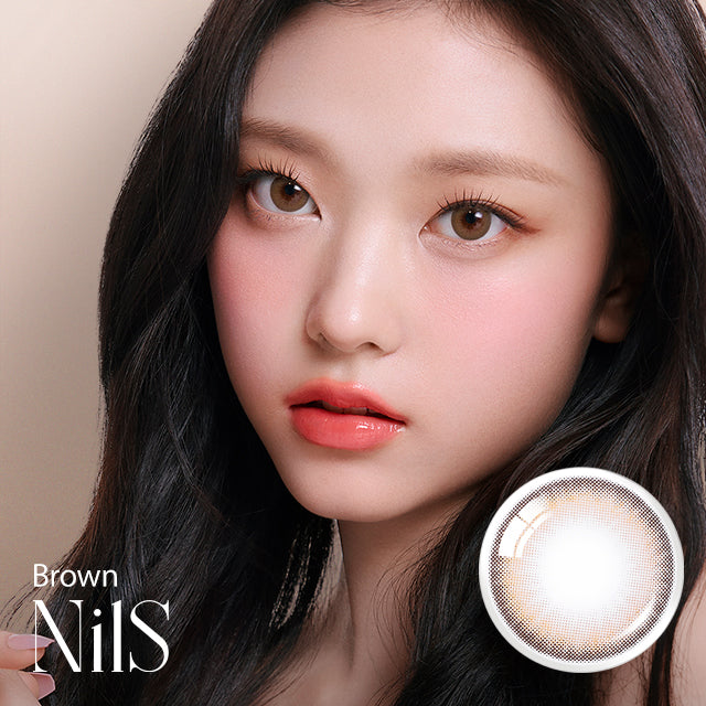 OLENS彩色CON｜Olens Nils Brown 1 Day 日拋隱形眼鏡｜每盒20片♡♡｜日拋one day