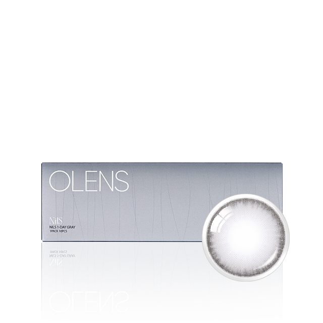 OLENS彩色CON｜Olens Nils Gray 1 Day 日拋隱形眼鏡｜每盒20片♡♡｜日拋one day