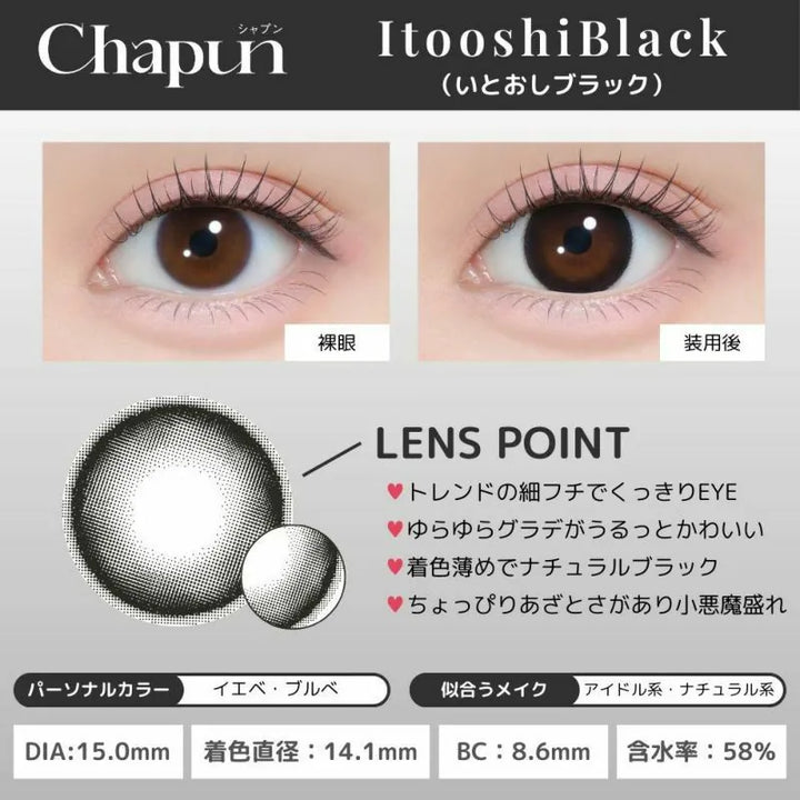 Chapun Itooshi Black - 規格參數 SSAILORCON