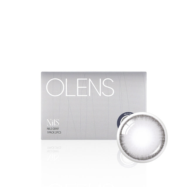 OLENS彩色CON｜Olens Nils Gray 1 Month 月拋隱形眼鏡｜每盒2片♡♡｜月拋one month