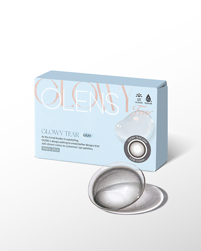 #Gray Olens Glowy Tear - packaging SSAILORCON