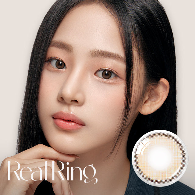 OLENS彩色CON｜Olens Real Ring Brown 1 Day 日拋隱形眼鏡｜每盒20片♡♡｜日拋one day