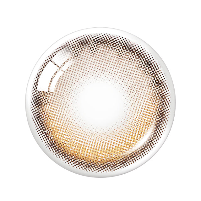 OLENS彩色CON｜Olens Glowy Natural Lattle Brown 1 Month 月拋隱形眼鏡｜每盒2片♡♡｜月拋one month