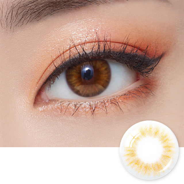 OLENS彩色CON｜Olens Spanish Real Brown 1 Month 月拋隱形眼鏡｜每盒2片♡♡｜月拋one month