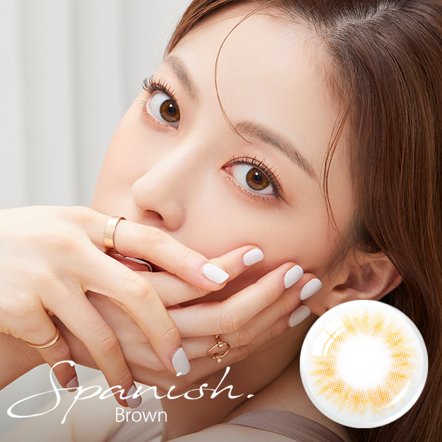 OLENS彩色CON｜Olens Spanish Brown 1 Day 日拋隱形眼鏡｜每盒20片♡♡｜日拋one day