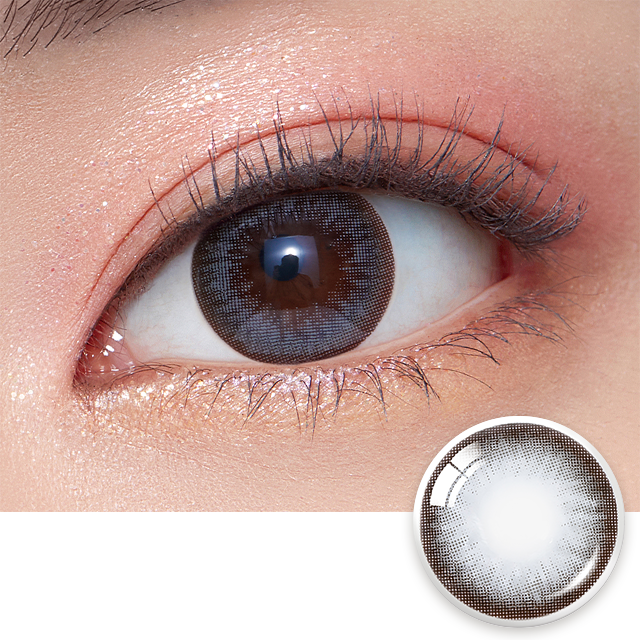 OLENS彩色CON｜Olens Bigsome Gray 1 Month 月拋隱形眼鏡｜每盒2片♡♡｜月拋one month