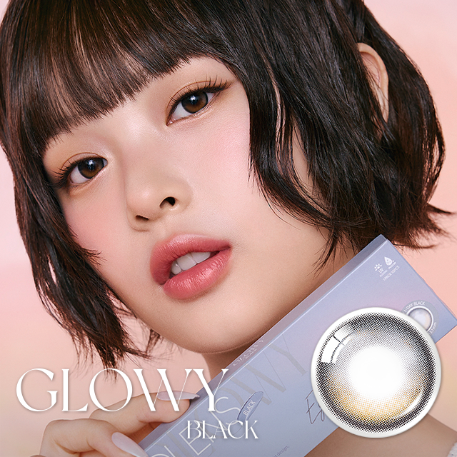 OLENS彩色CON｜Olens Eyelighter Glowy Black 1 Day 日拋隱形眼鏡｜每盒20片♡♡｜日拋one day