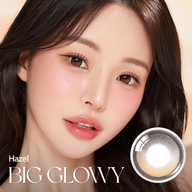 OLENS彩色CON｜Olens Big Glowy Hazel 1 Month 月拋隱形眼鏡｜每盒2片♡♡｜月拋one month