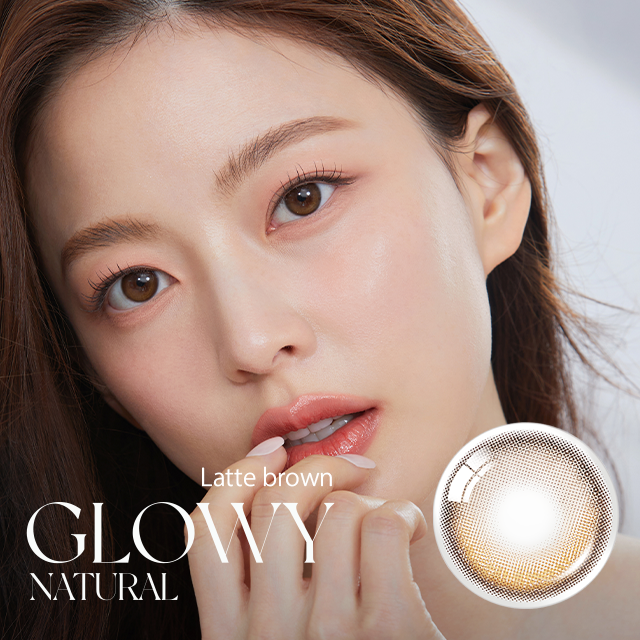 OLENS彩色CON｜Olens Glowy Natural Lattle Brown 1 Day 日拋隱形眼鏡｜每盒20片♡♡｜日拋one day