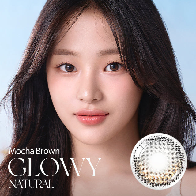 OLENS彩色CON｜Olens Glowy Natural Mocha Brown 1 Day 日拋隱形眼鏡｜每盒20片♡♡｜日拋one day