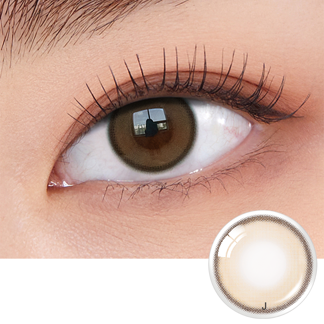 OLENS彩色CON｜Olens Real Ring Brown 1 Month Toric 月拋隱形眼鏡｜每盒1片♡♡｜月拋one month