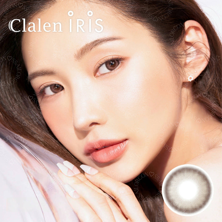 CLALEN彩色CON｜Clalen Iris 1 Day Pink Tulip Brown 日拋隱形眼鏡｜每盒10片♡♡｜日拋one day