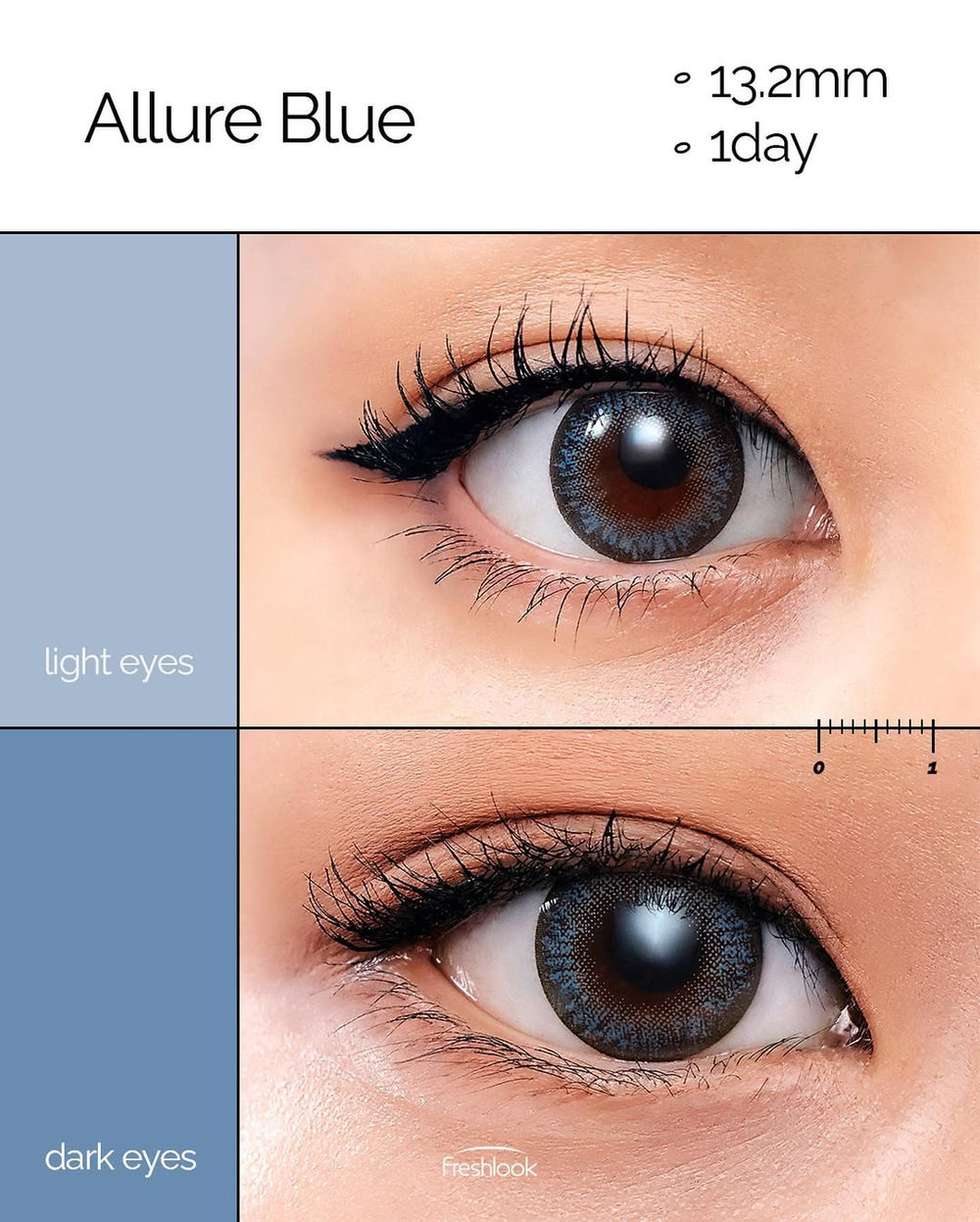 #Allure Blue 夢境湖水藍 ALCON Freshlook CC - 視覺效果展示 SSAILORCON