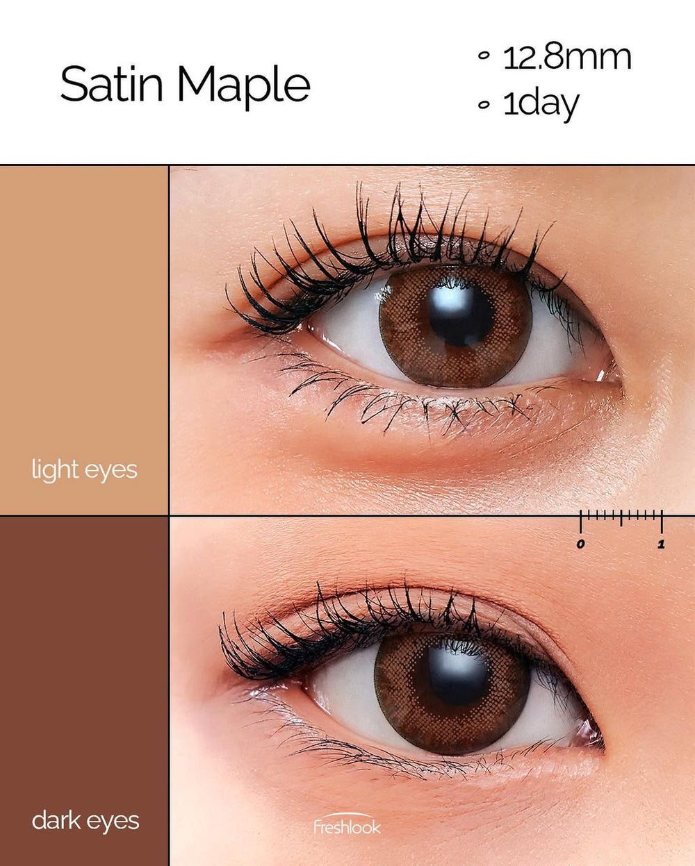 #Satin Maple 夢境暖楓褐 ALCON Freshlook CC - Lens Review SSAILORCON