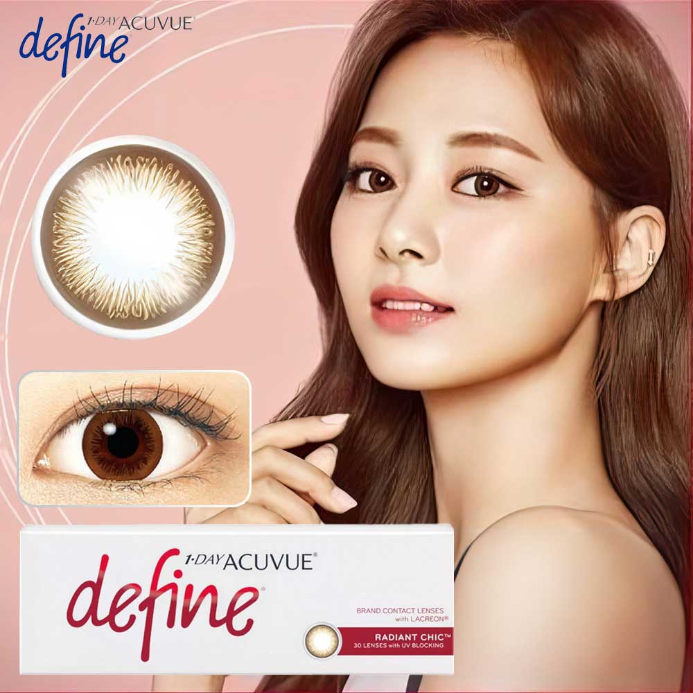 #Radiant Chic 閃鑽銅 ACUVUE Define Fresh - 100% 韓國原裝正貨代購 SSAILORCON